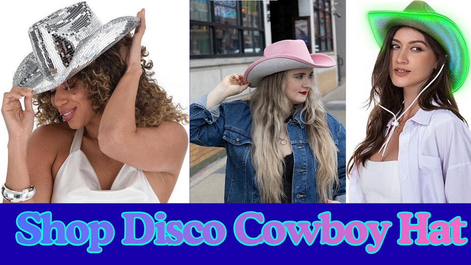 Shop Disco Cowboy Hat
