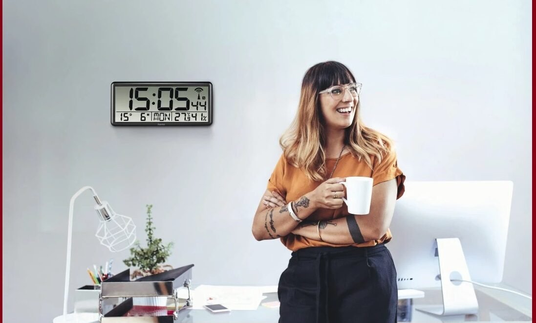 Digital Wall Clock
