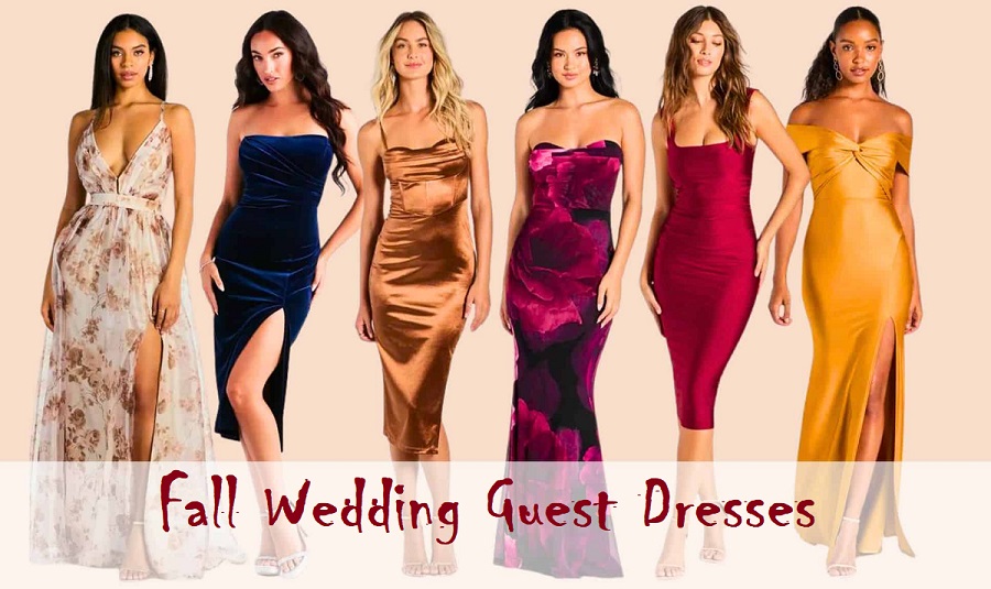 Fall Wedding Guest Dresses